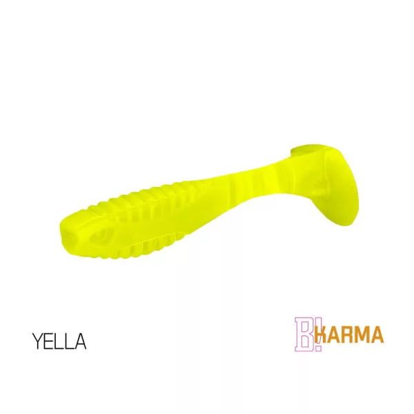 Delphin Karma UVs - Yella 10cm Plastová nástraha 5ks