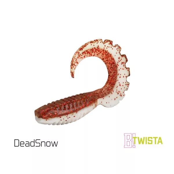 Delphin Twista UVs - DeadSnow 8cm Plastová Nástraha 5ks