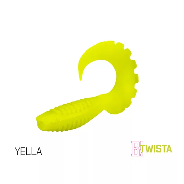 Delphin Twista UVs - Yella 8cm Plastová Nástraha 5ks