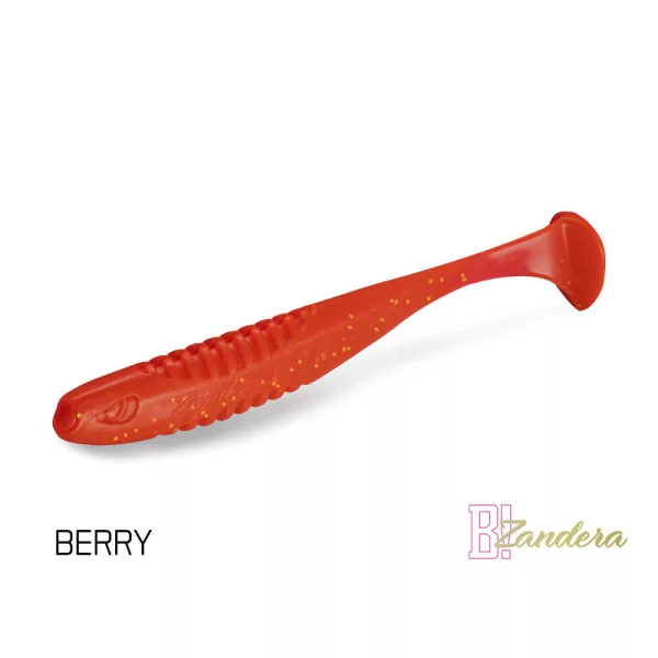 Delphin Zandera UVs - Berry 10cm Plastiková nástraha 5ks