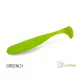 Delphin Zandera UVs - Greench 10cm Plastová nástraha 5ks