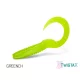 Delphin TwistaX Eeltail UVs - Greench 15cm Plastová Nástraha 5ks
