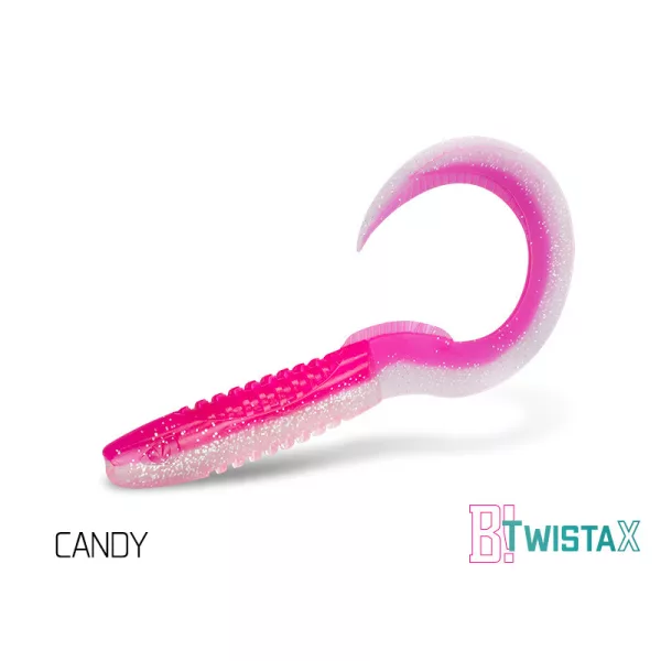 Delphin TwistaX Eeltail UVs - Candy 15cm Plastová Nástraha 5ks