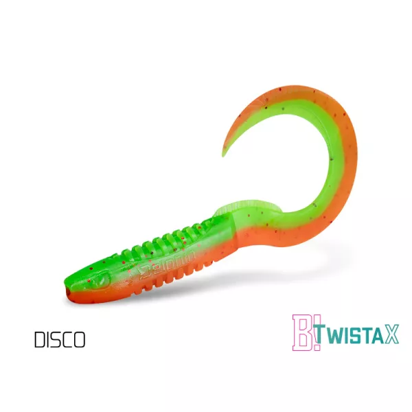 Delphin TwistaX Eeltail UVs - Disco 15cm Plastová Nástraha 5ks