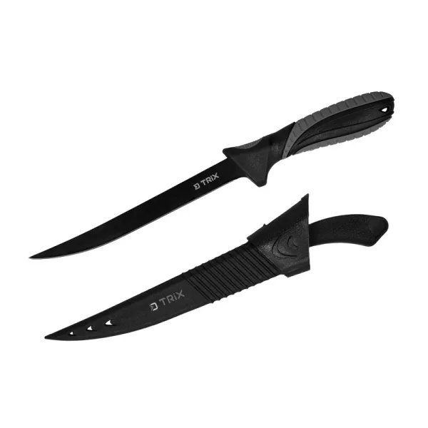 Delphin Trix Filetovací nůž s ochranným pouzdrem, Čepel 17,5cm