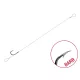 Delphin FLR Loop 12cm 0,22mm Očko č. 10, Předvázaný háček s protihrotem 6ks