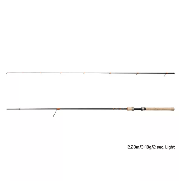 Delphin Corx Spin Light 2,28m 3-18gr 2dílný Přívlačový prut