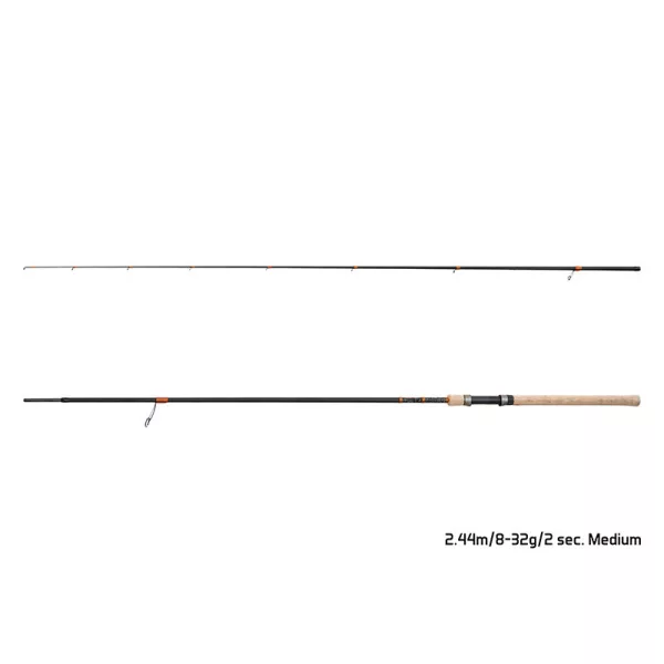Delphin Corx Spin Medium 2,44m 8-32gr 2dílný Přívlačový prut