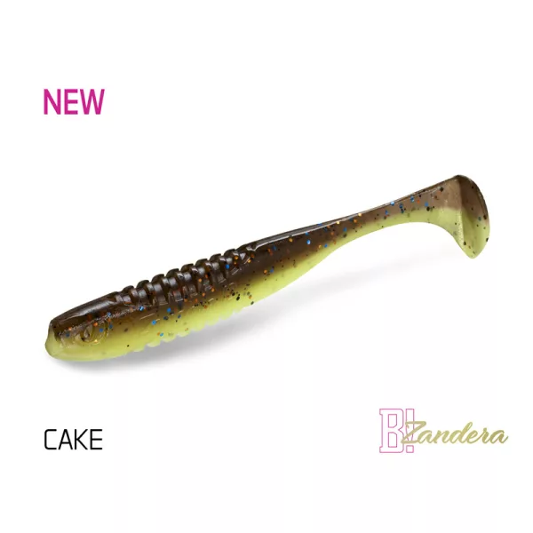 Delphin Zandera UVs Cake 15cm Plastová nástraha 5ks