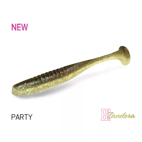 Delphin Zandera UVs Party 12cm Plastová nástraha 5ks