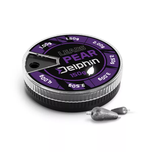 Delphin Leads Sada hruškových olůvek 1,0-4,0gr 150gr
