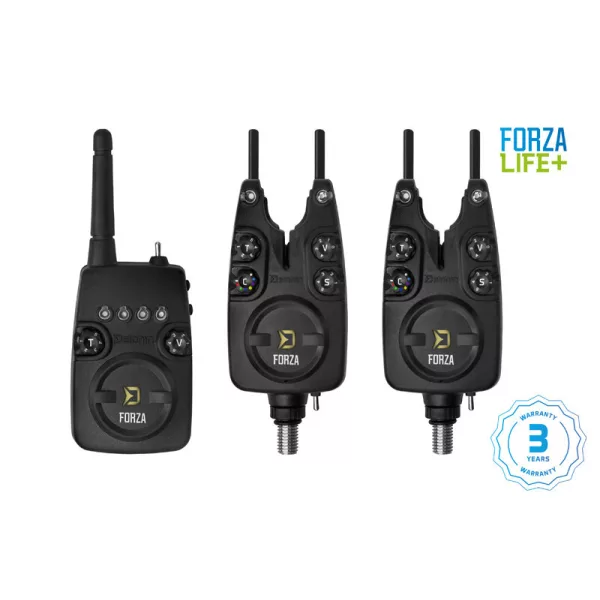 Delphin Forza Life+ 2+1dílný Set Elektronických Signalizátorů Záběru