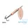 Delphin Spear Spinner Copper 3gr Třpytka
