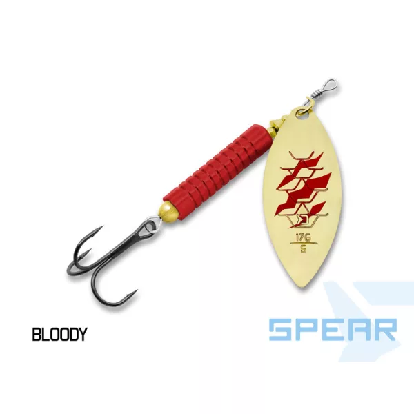 Delphin Spear Spinner Bloody 3gr Rotačka