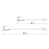 Delphin Braided Sting Feeder Rig 8cm Pletený Návazec 8 Turner Háček 10ks