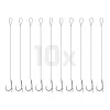 Delphin Braided Sting Feeder Rig 8cm Pletený Návazec 8 Turner Háček 10ks