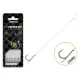 Delphin Fluoro Sting Feeder Rig 12cm Fluorocarbon Předvázaný s háčkem 6 Chinu 10ks