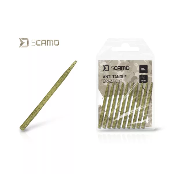 Delphin sCamo Grazz Cut Anti Tangle Návlek 55mm 10ks