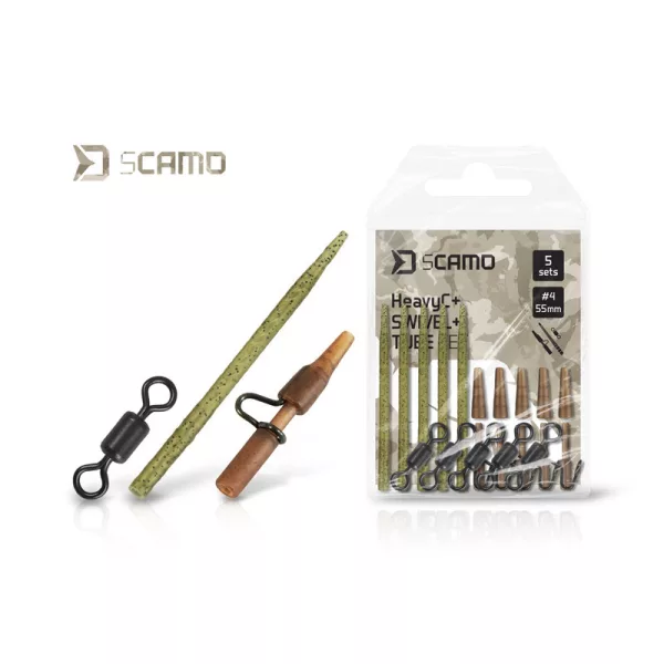 Delphin sCamo HeavyC + Swivel + Tube Set 5ks
