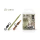 Delphin sCamo HeavyC + Swivel + Tube Set 5ks