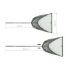 Delphin Telefix C2G Teleskopická 1,80m Podběráková tyč 100x100cm Se sítí