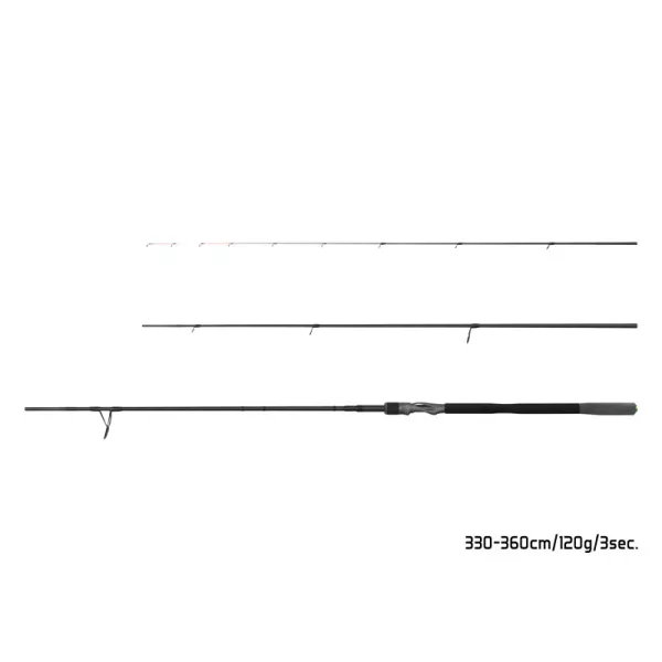 Delphin Xtenz 3,30-3,60m 120gr 3 dílný Feeder Prut
