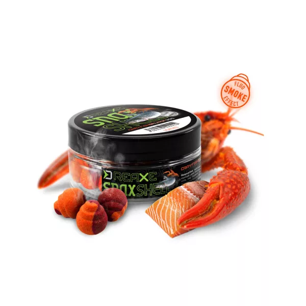 Delphin D Snax Shell 14mm Losos - Krab Rozpustné Wafters 30gr