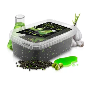   Delphin Reaxe Ready&Go Česnek-Kyselina Máselná Pellet Box 400gr + 120ml Booster a 10mm Wafters