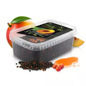   Delphin Reaxe Ready&Go Mango-Broskev Pellet Box 400gr + 120ml Booster a 10mm Wafters