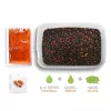 Delphin Reaxe Ready&Go Mango-Broskev Pellet Box 400gr + 120ml Booster a 10mm Wafters