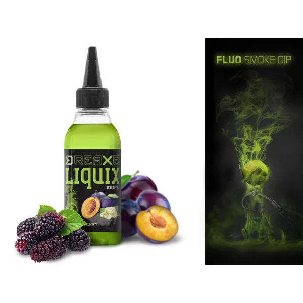 Delphin D Snax LiquiX Frankfurtská Švestka-Moruše Fluorescenční Dip 100ml