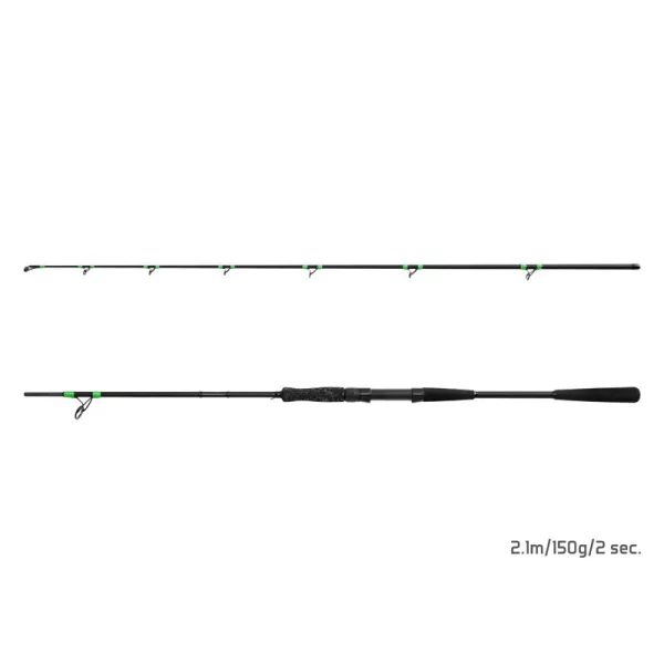 Delphin MonstaX 2,10m 150gr 2 dílný prut na sumce
