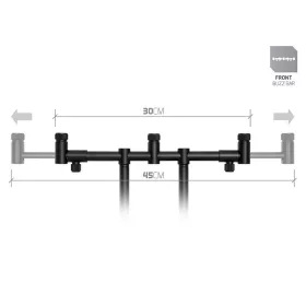   Delphin RPX ProMax BlackWay Přední FlexiMag Buzz Bar pro 3 pruty 30-45cm