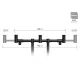 Delphin RPX ProMax BlackWay Přední FlexiMag Buzz Bar pro 3 pruty 30-45cm
