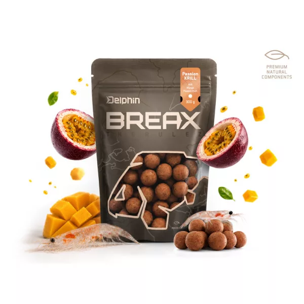 Delphin BreaX PassionKRILL Krill-Mangó 24mm Bojli 300gr