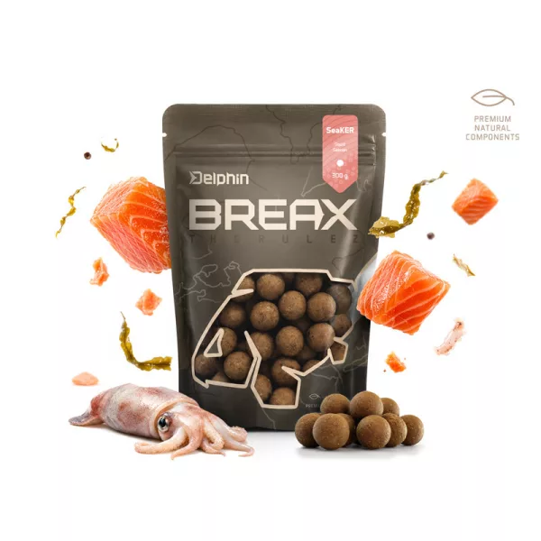 Delphin BreaX SeaKER Tintahal-Lazac 20mm Bojli 300gr