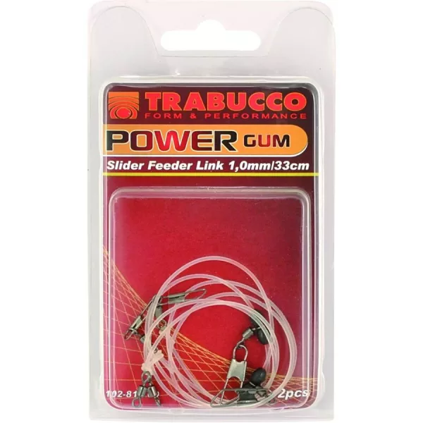 Trabucco Power Gum/Slider Rig 1,3mm Feeder Montáž 2ks