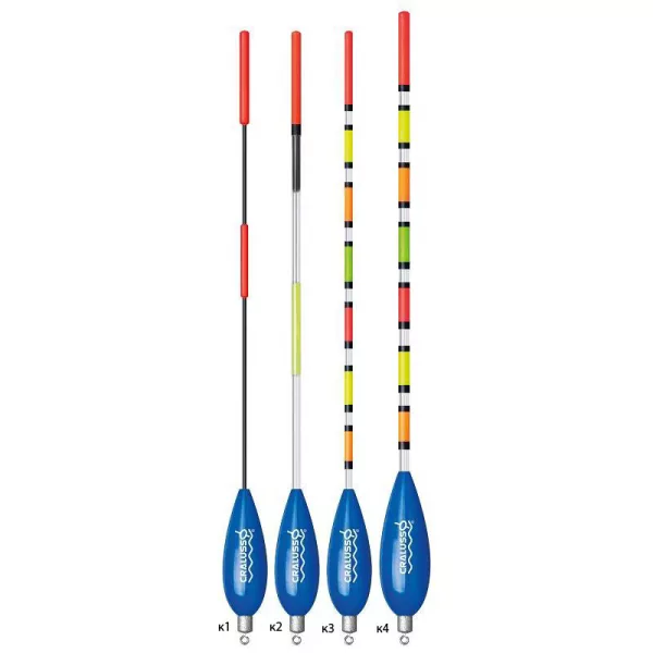 Cralusso Önsúlyos K 1 üvegszáras 4+2,5gr Waggler úszó