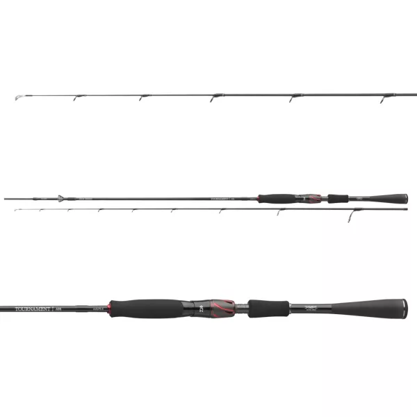 Daiwa Tournament AGS Solid Spin 1,95m 4-18gr 2dílný přívlačový prut