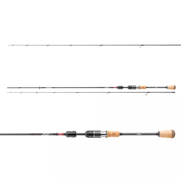 Daiwa Ninja X Spoon Trout 1,95m 2-6gr 2dílný přívlačový prut
