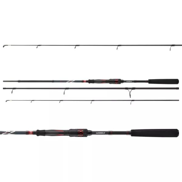 Daiwa Ninja X Mobile Spin 2,45m 5-30gr 3dílný přívlačový prut