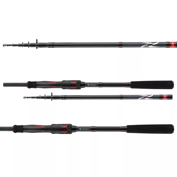 Daiwa Ninja X-Compact Spin 2,25m 5-30gr Teleskopický přívlačový prut
