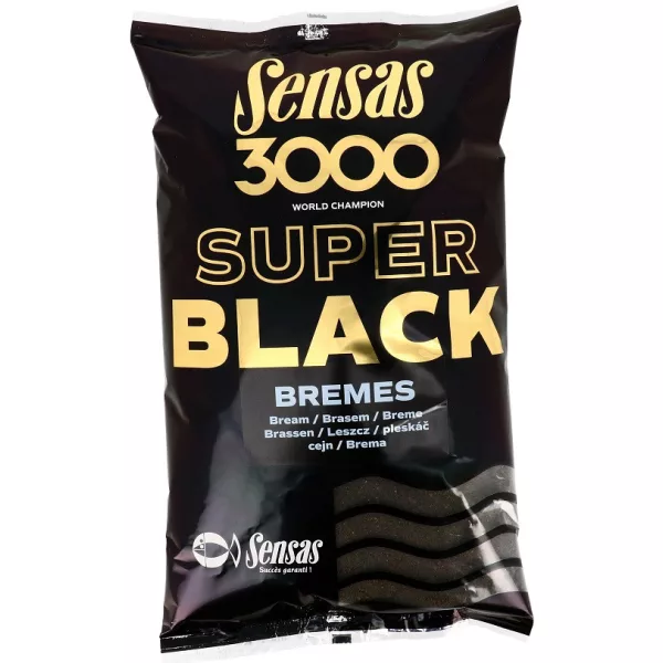 Sensas 3000 Super Černá Cejn krmení 1kg