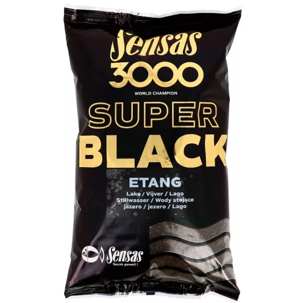 Sensas 3000 Super Černé Jezero krmení 1kg