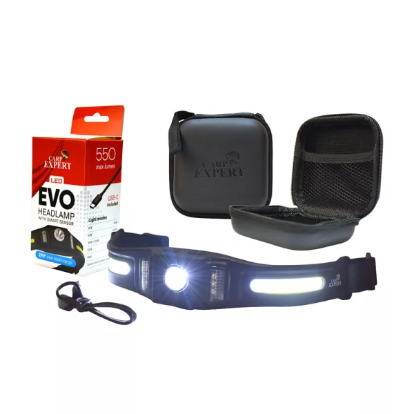 Carp Expert EVO Smart Čelovka s pevným pouzdrem
