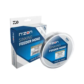   Daiwa N Zon Sinking Feeder Mono Matně Hnědá 0,23mm 300m Monofilní Hlavní Vlasec