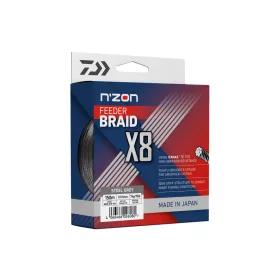   Daiwa N Zon X8 Braid Steel Grey 0,08mm 300m Pletená hlavní šňůra