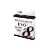 Daiwa Tournament X8 Braid Evo+ Bílá 0,10mm 2700m Pletená Hlavní Šňůra