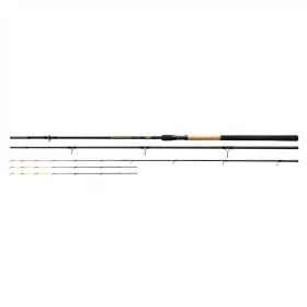   Stég Černý Metod Feeder 360MH 40-100gr 3+3 dílný Feeder prut