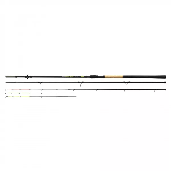 Stég Černý Metod Feeder 360MH 40-100gr 3+3 dílný Feeder prut